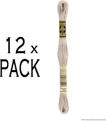 Obrázok produktu pre 12x DMC vyšívacia niť Mouline Special 117mc -06, 6 nití, 8m