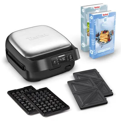 Productafbeelding van TEFAL SW872B Snack Collection: Precisie snackmaker