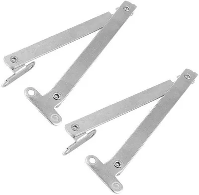 Imagen del producto de Soporte para matrícula ajustable - Bisagra plegable - Soporte para vehículos - 10 unidades