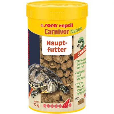 Productafbeelding van Sera Turtle Adult Carnivore Duo Pellets 250ML