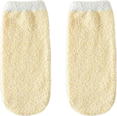 Produktbild von Damen Winterschlafsocken Warme Kuschelsocken Lockere, flauschige Socken mit elastischen Bündchen zum Entspannen zu Hause und Schlafen