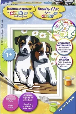 Zdjęcie produktu dla Ravensburger SCHATTIGE PUPPYS - SCHILDEREN, 7 lat(a)