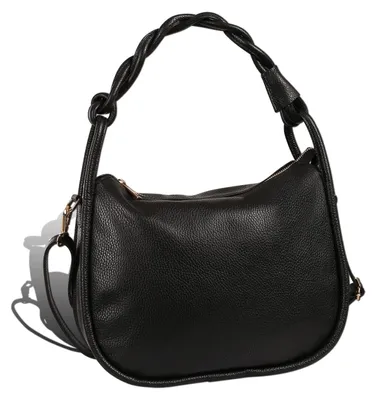 Produktbild von Toscanto Damen Handtasche Leder Tasche schwarz D2OTT852HS1