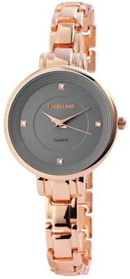 Produktbild von Excellanc Damenuhr mit Metallarmband
