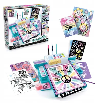 Obrázek produktu pro Canal Toys Akvarelová sada pro děti s 8 barvami a příslušenstvím