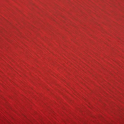Produktbild von Wachstuch Tischdecke 160x220 cm oval Rot abwaschbar Leinenoptik fein Struktur Gartentischdecke fleckenabweisend