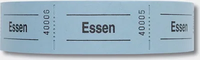 Produktbild von Wolf + Appenzeller 601054 Gutscheinrolle "Getränke" rot