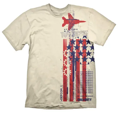 Produktbild von Call of Duty: T-Shirt "Top Secret" Creme Size XL