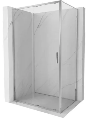 Obrázek produktu pro Mexen Exo posuvný sprchový kout 200 x 85 cm, průhledný, chrom - 8151-200-085-01-00