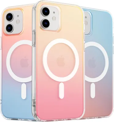 Image de ORNARTO Hue iPhone 16 Plus Étui Magsafe dégradé fluorescentCase