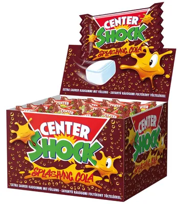 Produktbild von Center Shock Cola Kaugummi extra sauer 100 Stück