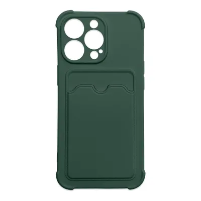 Produktbild von Card Armor Case für Samsung Galaxy A22 4G Card Wallet Silikon Armor Case Air Bag Grün