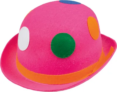 Produktbild von B4006 rosa Damen Herren Clownmelone Kasperhut
