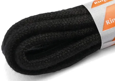 Produktbild von RINGELSPITZ - Runde Allrounder Schnürsenkel - Schwarz - 90 cm