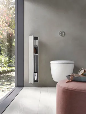 Obrázok produktu pre WC modul ASIS plus skrytý, 803 x 154 mm, záves dverí vľavo