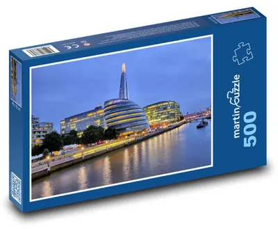 Obrázek produktu pro Puzzle 500 Londýn - Pohled na Temži - martinpuzzle