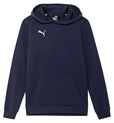 Produktbild von Puma - "Team Goal Casuals" Kapuzenpullover für Kinder PP4643 (152) (Dunkles Marineblau)