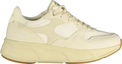 Produktbild von Beiger Damensportschuh mit Kontrastdetails und herausnehmbarer Sohle