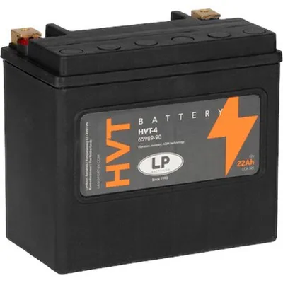 Produktbild von 12V 22Ah Wartungsfreier LANDPORT HVT-4 V-Twin Akku, 325A Startstrom