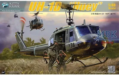 Obrázok produktu pre KITTY HAWK KH80154 Bell UH-1D Huey