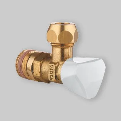Immagine prodotto di Grohe Rapid S / Uniset valvola angolare completa per cassetta a muro cromo - 43821000