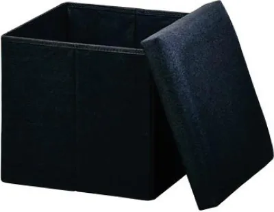 Image de KESPER Tabouret, 38 x 38 x 38 cm, noir KESPER 15955
