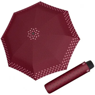 Obrázek produktu pro Derby Hit Mini Twinkle - dámský/dětský skládací deštník, červená