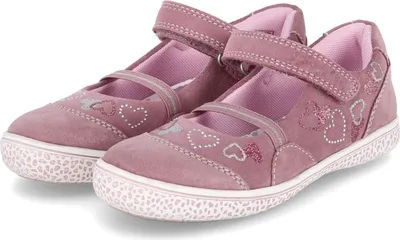 Produktbild von Lurchi Mädchen Ballerinas TINE Rosa Rauleder Größe: 28