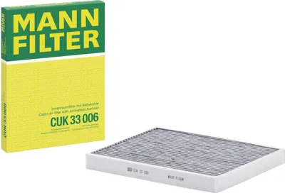Produktbild von MANN-FILTER CUK 33 006 Innenraumfilter Pollenfilter für BMW iX (I20) Aktivkohle