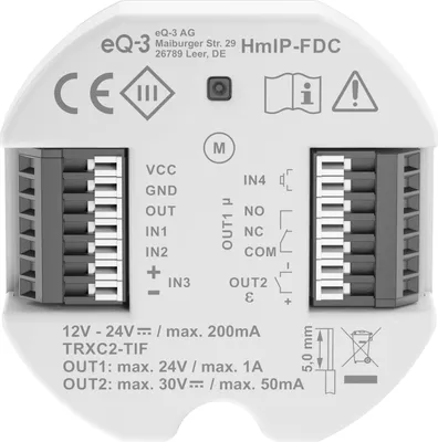 Immagine prodotto di HOMEMATIC IP 160811A0, Comando apriporta universale