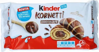 Produktbild von kinder Kornetti Cioccolato 6er