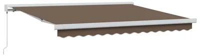 Obrázek produktu pro Stahovací markýza Taupe 350 x 250 cm Plátno a hliník