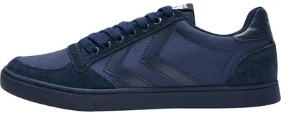 Produktbild von Hummel Slimmer Stadil Tonal Low All Blue Indoor Sneaker Schuhe blau 064466-8628, Schuhgröße:45 EU