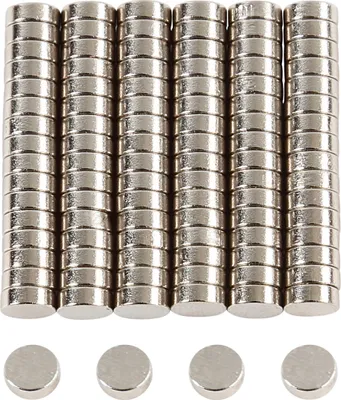 Produktbild von Creativ Company Power Magnete 5 mm grau 100 Stück Magnetset