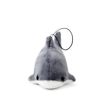 Imagen del producto de WP MERCHANDISE - Llavero de peluche con forma de tiburón (13 cm)