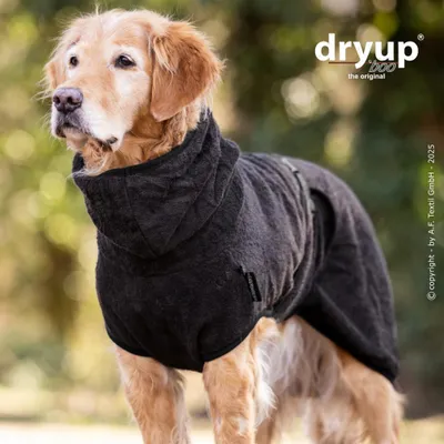 Produktbild von Dryup Cape Bamboo Standard Dark Grey XXL (74cm)