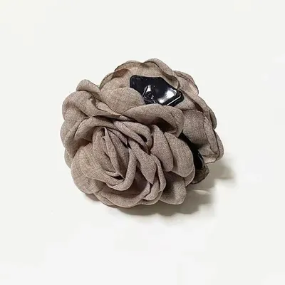 Produktbild von ECARLA Stoffblumen-Haarspange Braun SP288BR