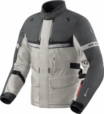 Image de Veste textile moto Revit Poseidon 3 GTX, argent/anthracite, XL
