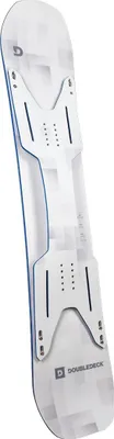 Produktbild von Doubledeck Snowboards Snowboard Carving D white 145cm