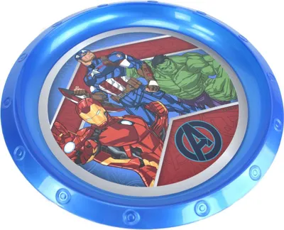 Produktbild von Teller Kinder Ø22 PP Avengers Motiv