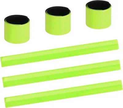 Produktbild von Famanu Sicherheitsbänder Reflektierend Verstellbar - Neonfarben