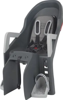 Produktbild von POLISPORT Guppy Maxi+ CFS Fahrradkindersitzhalterung hinten - Dunkelgrau/Silber
