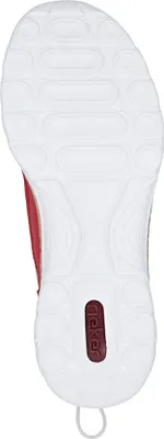 Produktbild von Rieker Damen Slipper sportlicher Schlupfschuh mit Gummizug und Keilabsatz N42F9, Größe:38 EU, Farbe:Rot
