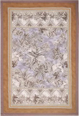 Zdjęcie produktu dla Bassetti PLAID BOBOLI GLACE 100% Baumwolle Lizens/Zertifikat:OEKO-TEX 155X220 florales Muster *9330120 HW 2024 Neuheiten