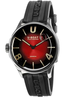Obrázok produktu pre Pánské hodinky U-Boat 9500 Darkmoon Red SS Soleil