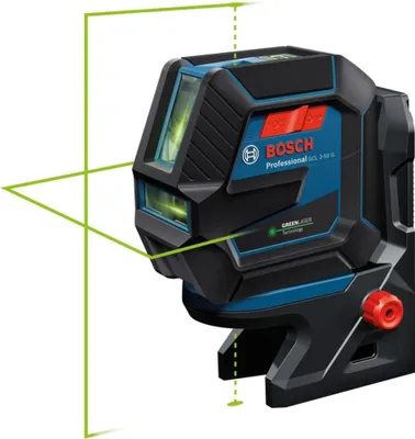 Produktbild von Linienlaser GLL 2-15 G Professional (blau/schwarz, grüne Laserlinien)