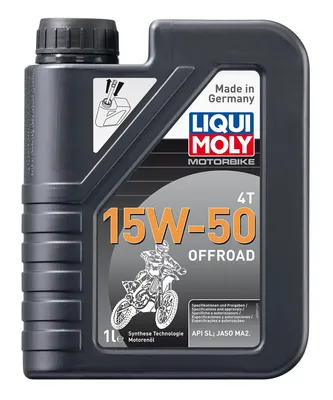 Produktbild von Liqui Moly Motoröl Motorbike 4T 15W-50 8 L kompatibel mit Kraftfahrzeug