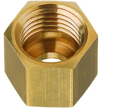 Produktbild von Überwurfmutter ML Messing, Grösse:8 mm