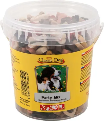 Produktbild von BTG Classic Dog Classic Snack Party Mix Eimer, Snacks, Hund, Gemischt, 500 g