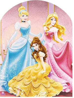 Produktbild von Disney - Prinzessinnen - Stand In - Pappaufsteller Standy - 96x127 cm